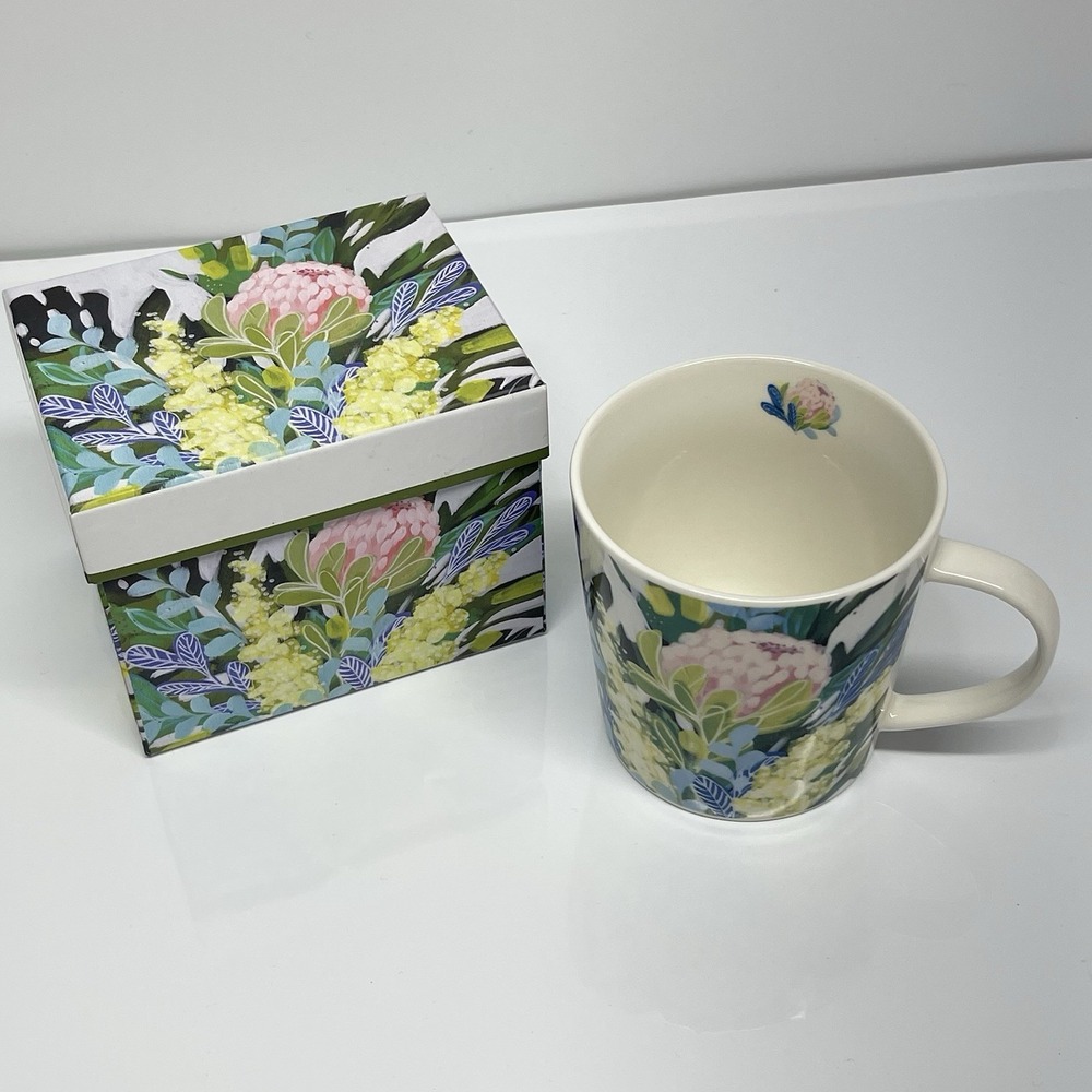 PPD Trend Mug Royal Botanic Design New Bone China 13.5 oz Cup In A Gift Box NIB - Picture 2 of 7